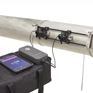GE Panametrics PT900 Portable Ultrasonic Flow Meter for Liquids