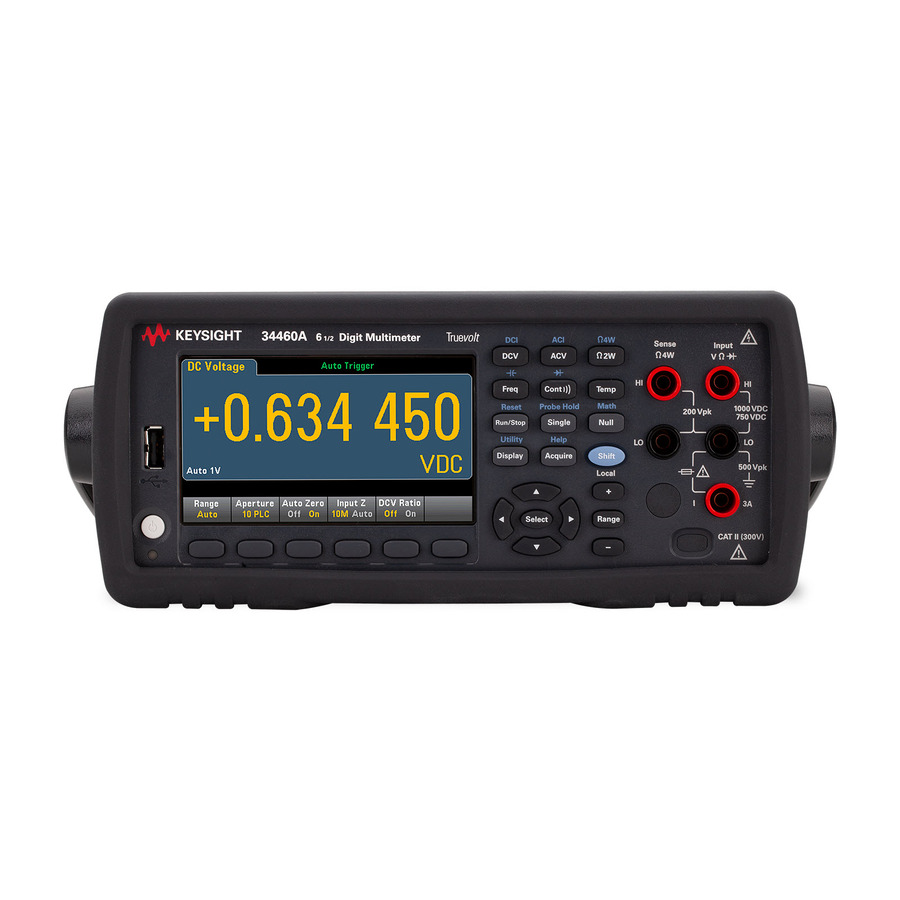 Keysight 34460A: Precision Digital Multimeter for Demanding Measurements