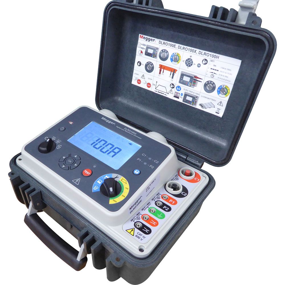 Megger DLRO100XB LG2-P3
