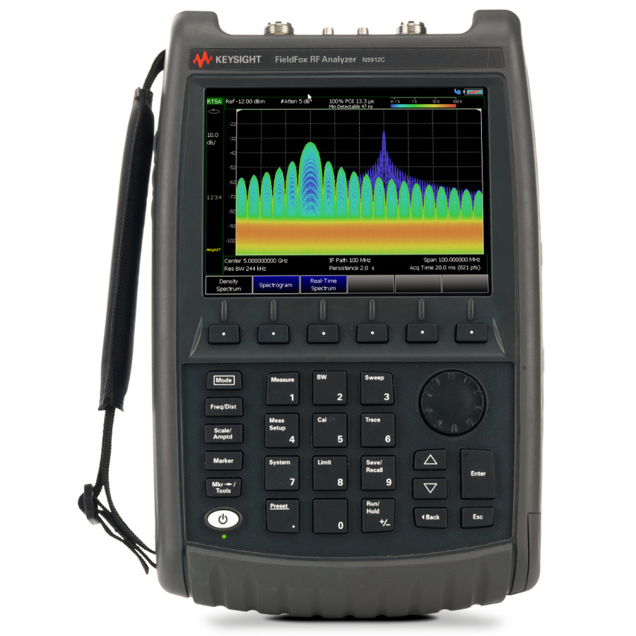 Keysight FieldFox C-Series N9912C RF Analyzer: Unparalleled Performance for CAT, VNA, and SA Applications