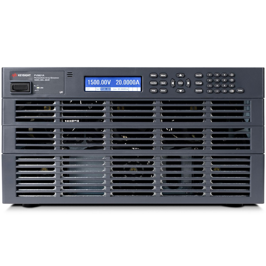 Keysight PV8931A: High-Power Photovoltaic Array Simulator for Comprehensive Solar Testing