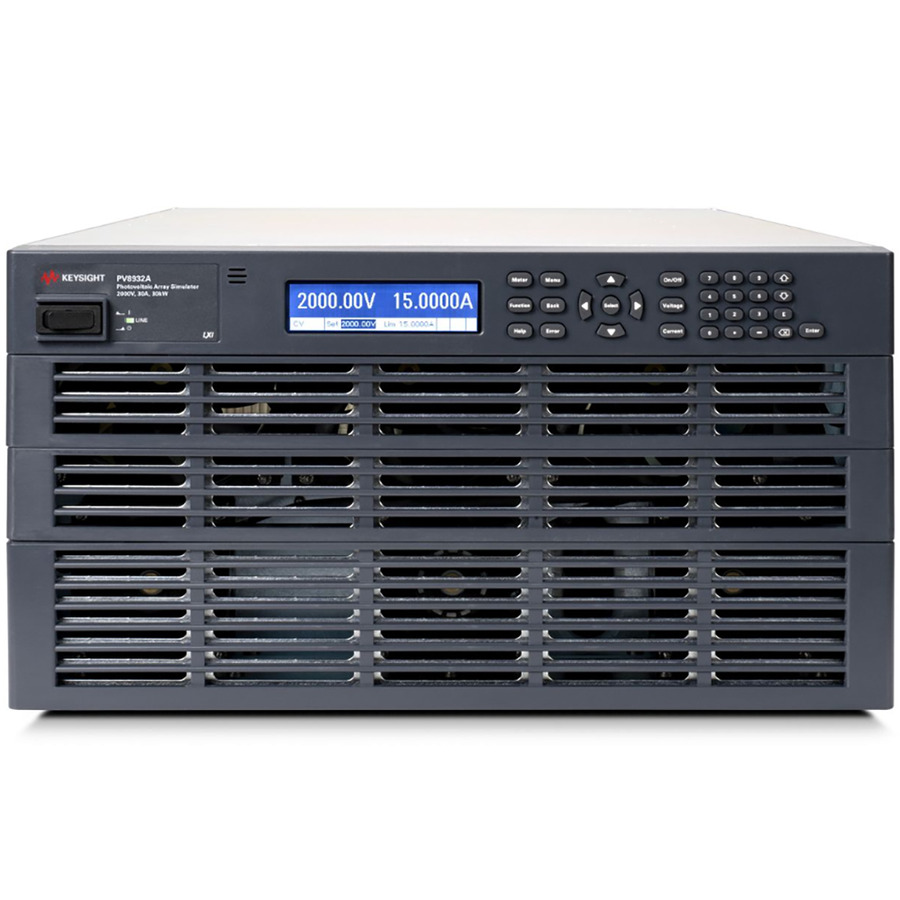 Keysight PV8932A: High-Power Photovoltaic Array Simulator for Comprehensive Solar Testing