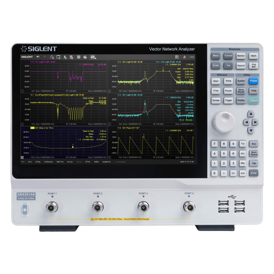 Siglent SNA5014A: Unparalleled Vector Network Analysis from 9kHz to 8.5 GHz