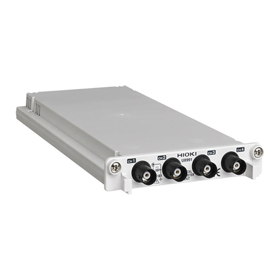Hioki U8991: Precision Digital Voltmeter with 4 Channels, 6.5 Digits, and High-Speed Sampling